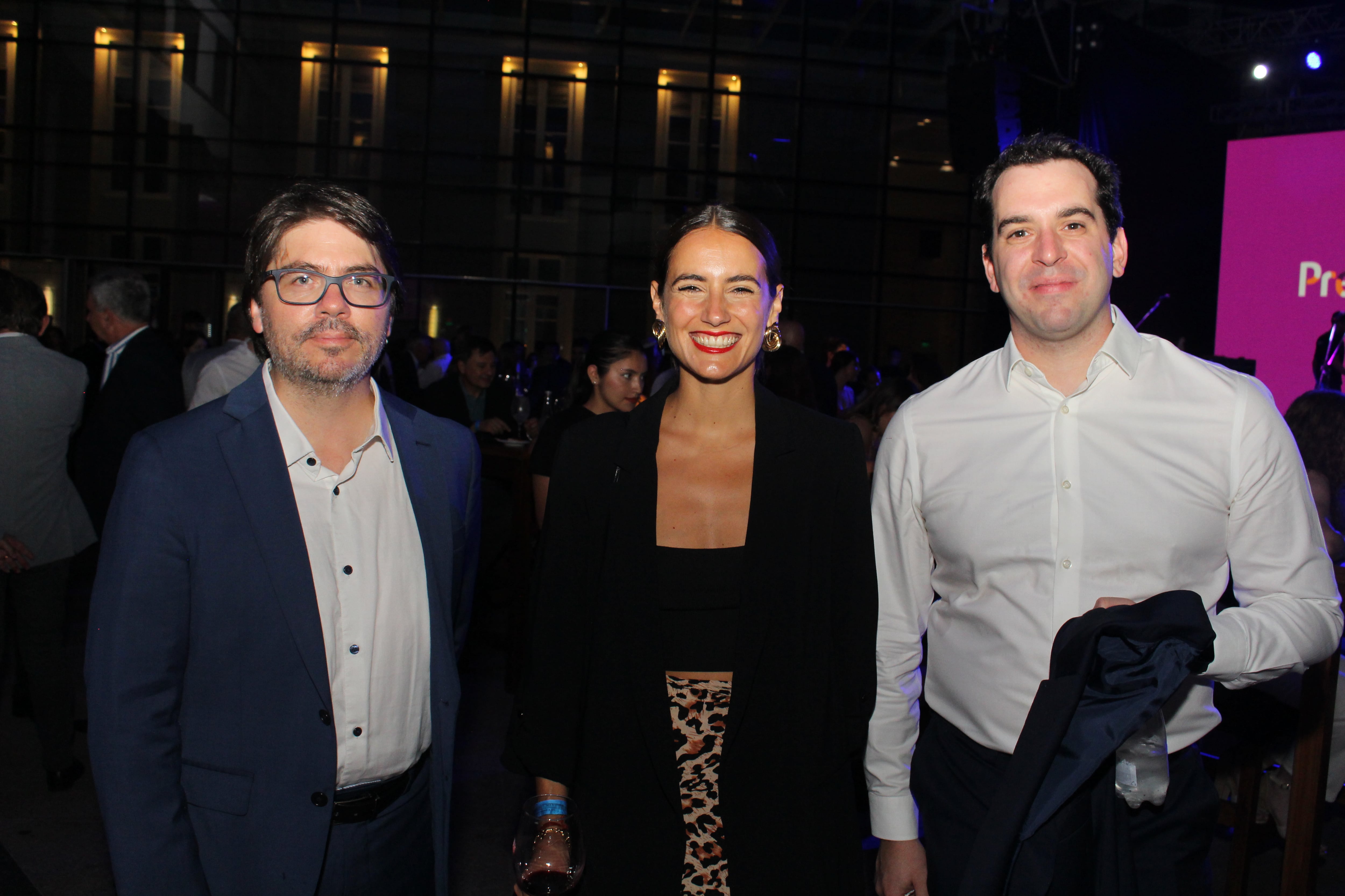 Juan Cruz Díaz, Florencia Nigro y Pedro Martino.