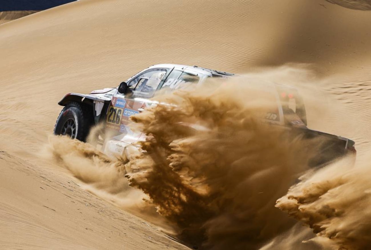 Yacopini se mantiene entre los diez primeros /Foto: Rally Dakar