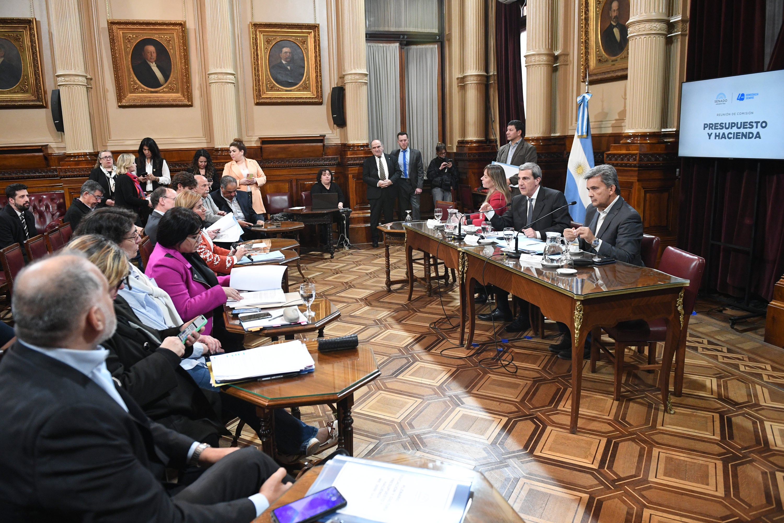 La Comisión de Presupuesto y Hacienda volverá a reunirse el próximo miércoles para escuchar a los actores afectados por los créditos UVA (Foto: Comunicación Senado)