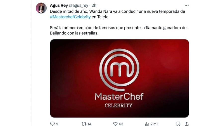 La famosa volverá a conducir en Argentina.