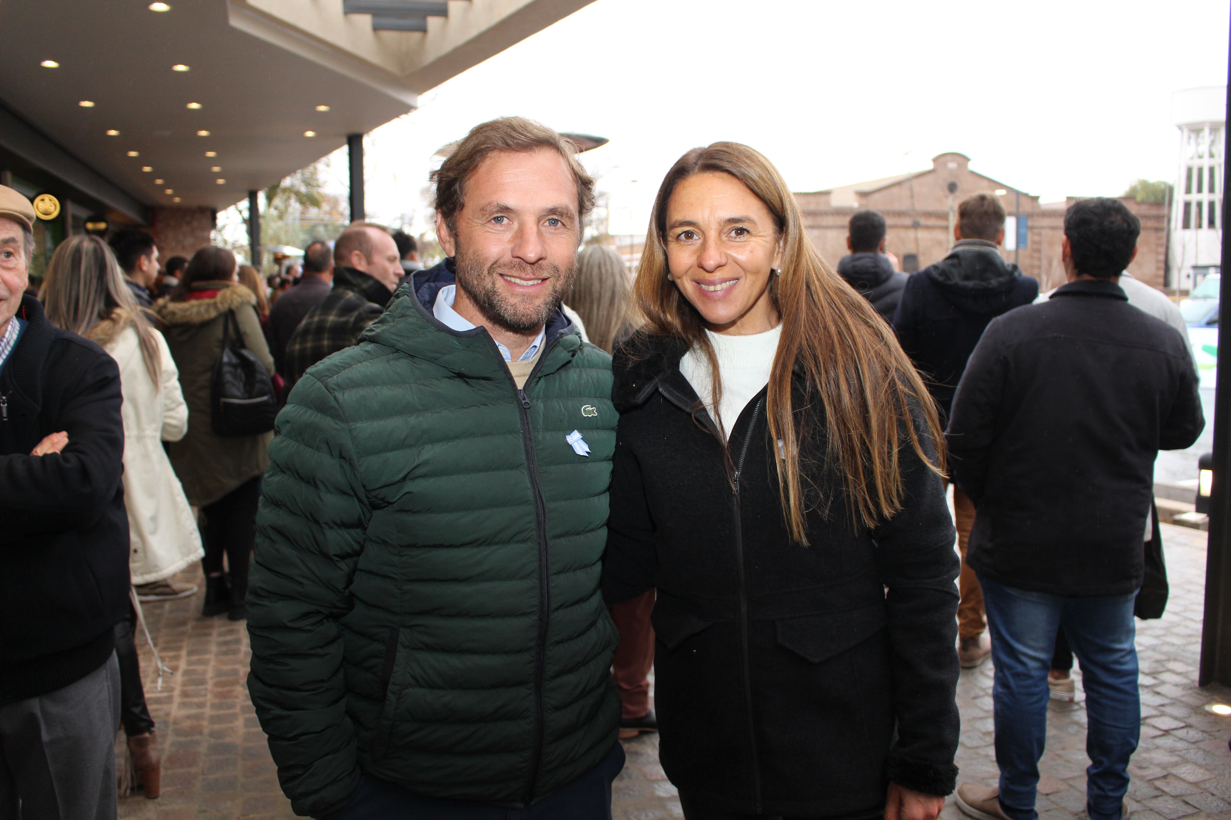 Mariano Noseda y Natalia Olivieri.