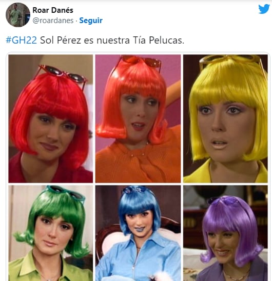 Los memes por el look de Sol Pérez