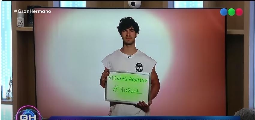 Este fue el casting de Nicolás para ingresar a Gran Hermano