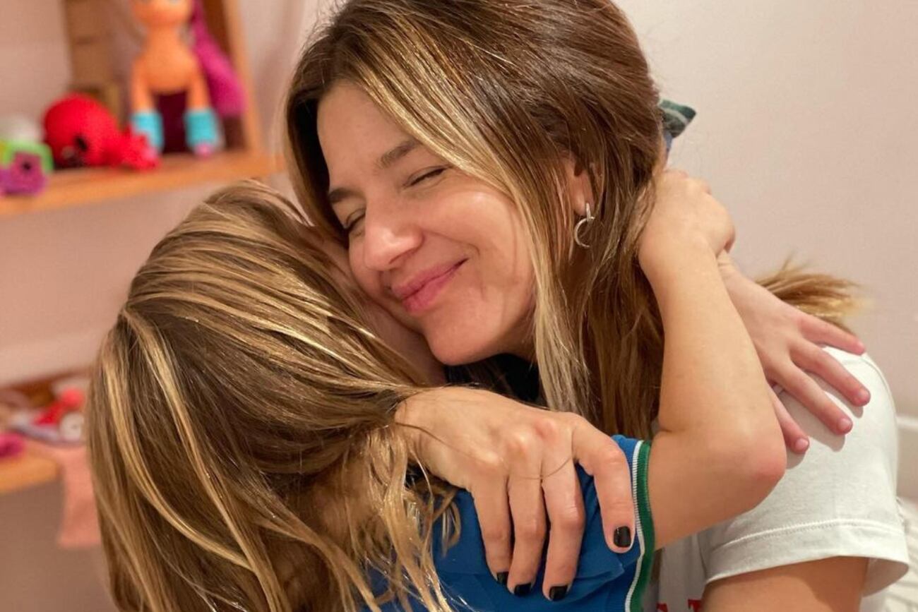 Marcela Kloosterboer con su hija Juana