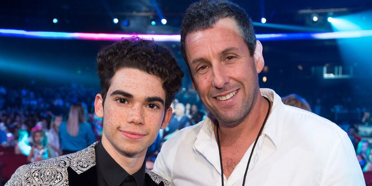 Adam Sandler y Cameron Boyce / Archivo