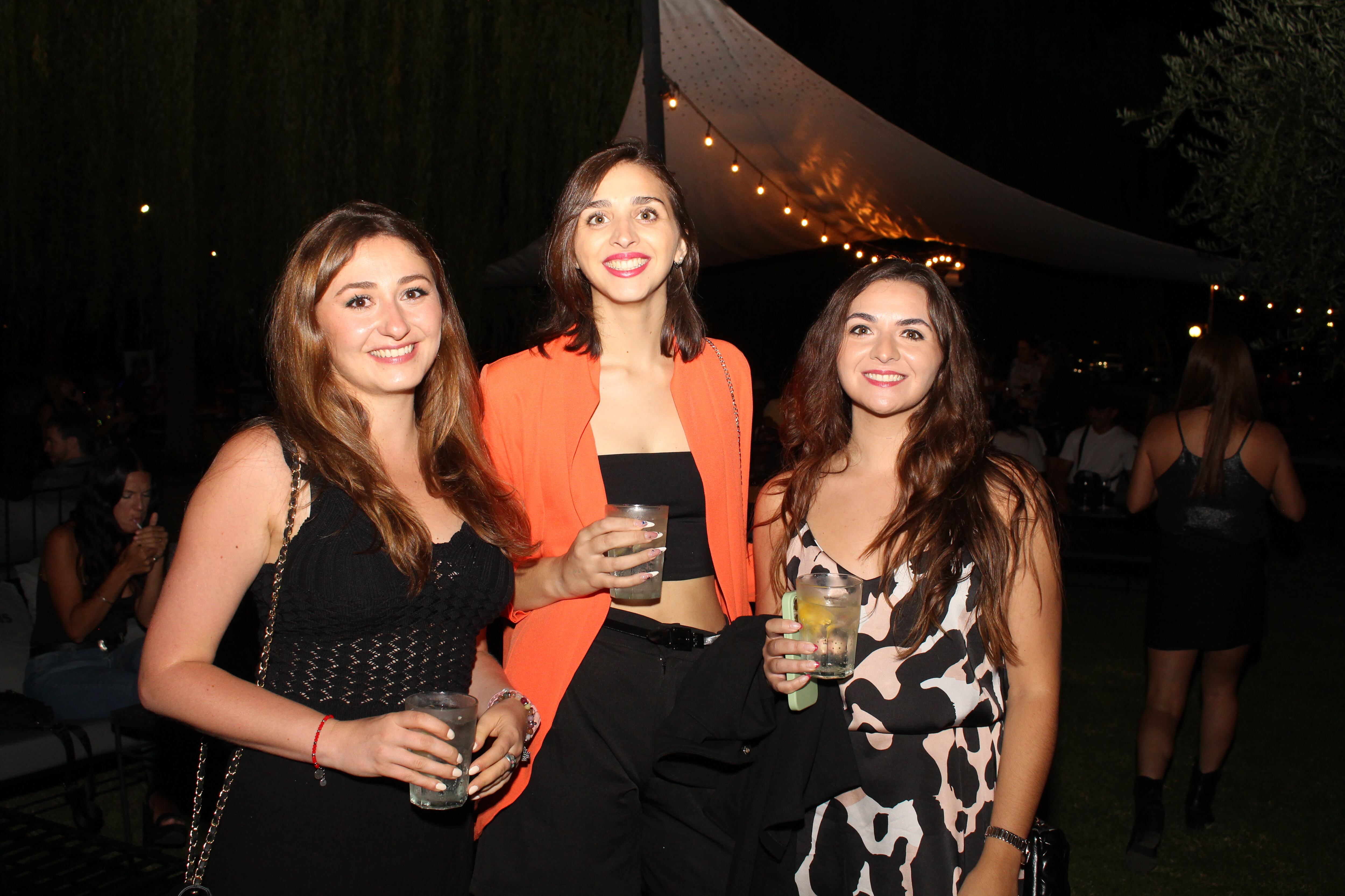 Natalia Parici, Fernanda y Lorena Bosie.