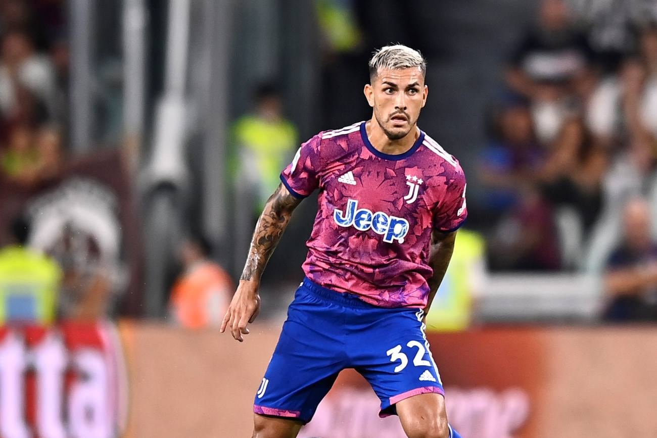 Leandro paredes no cuenta con demasiados minutos en la Juventus