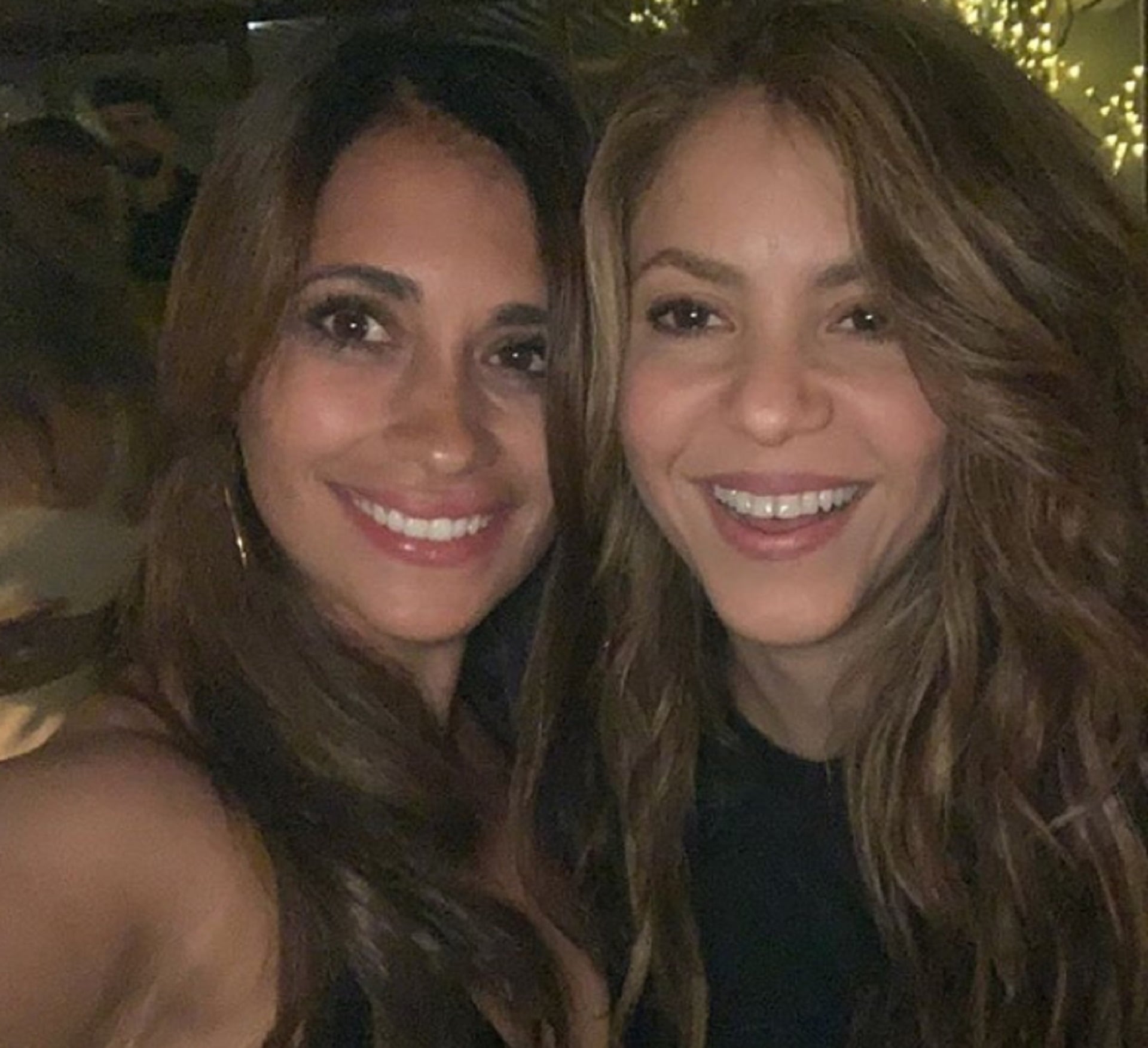 Shakira despidió el 2022 y Anto Roccuzzo le mandó su apoyo.