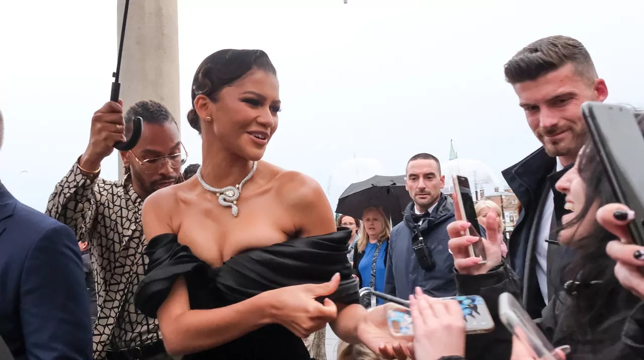 Zendaya enamoró a todos con su atuendo