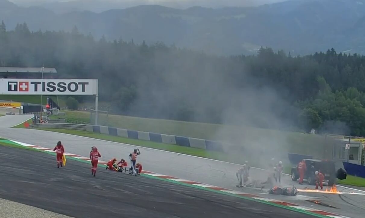 Incendio MotoGP Estiria