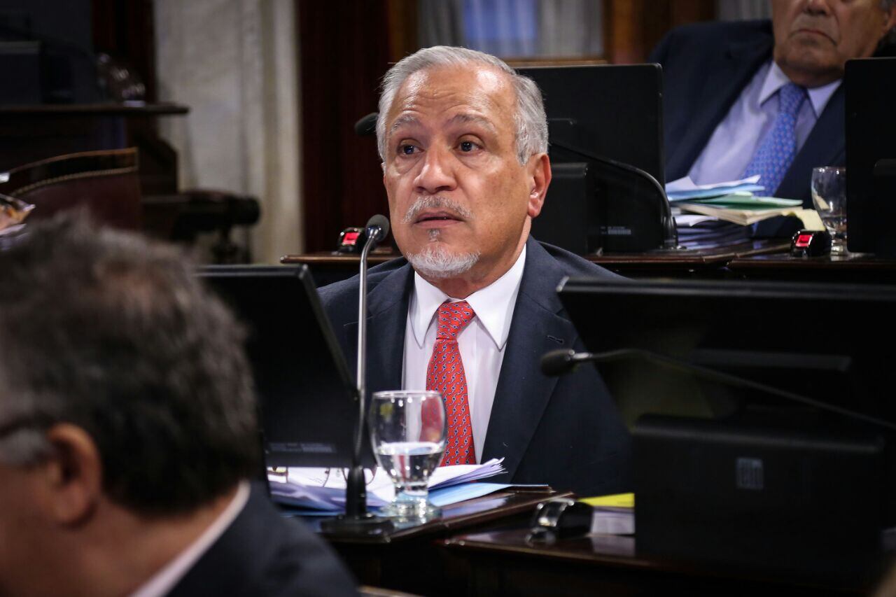 El senador peronista Juan Carlos Romero votó en contra de la restricción a los legisladores para la compra de dólar ahorro. 