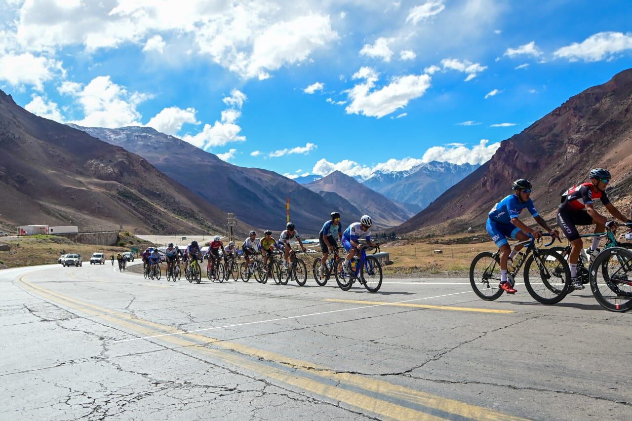 Impresionante vista de lo que fue la séptima etapa en Alta montaña.