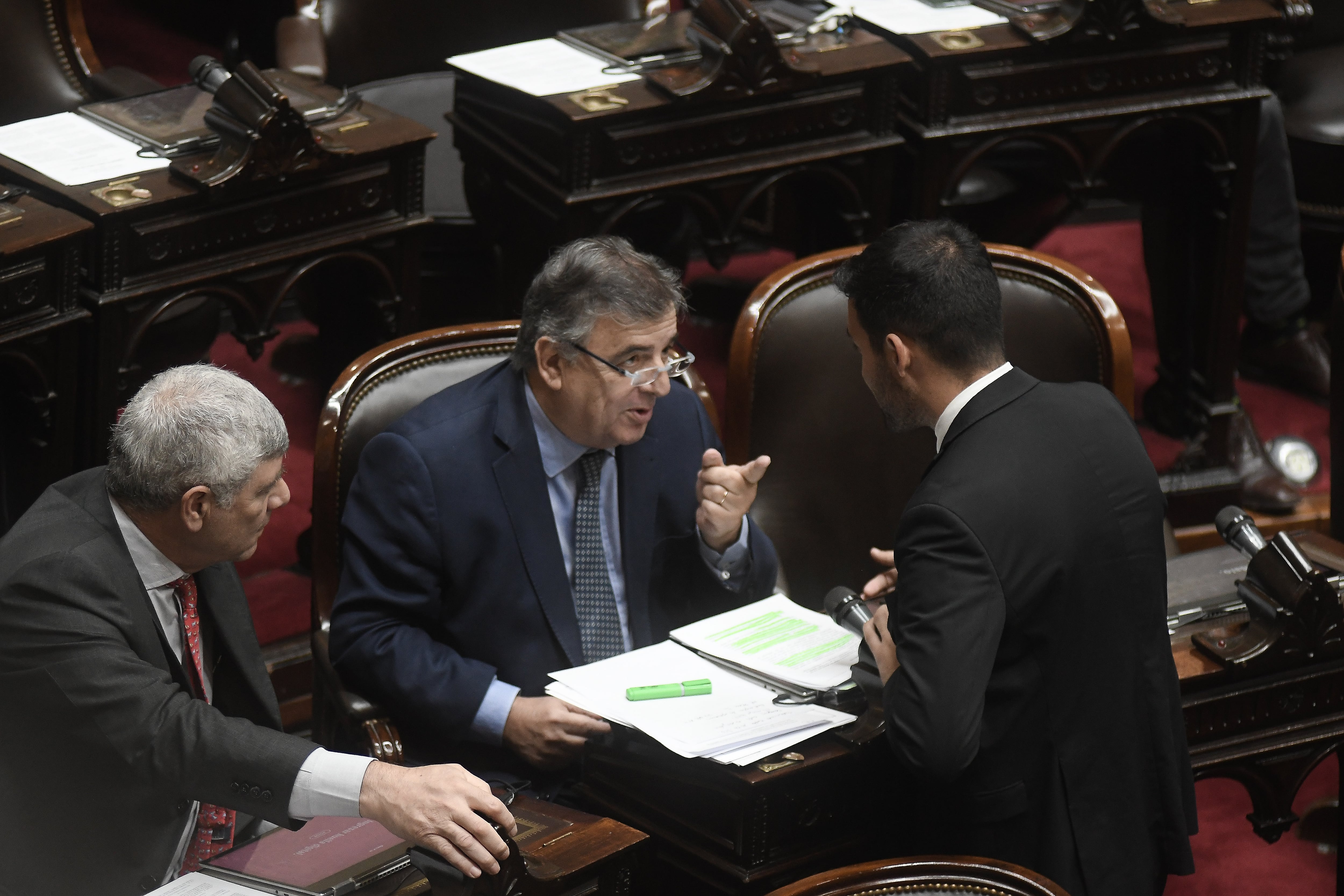 Mario Negri, líder del bloque radical (Foto: Federico López Claro)