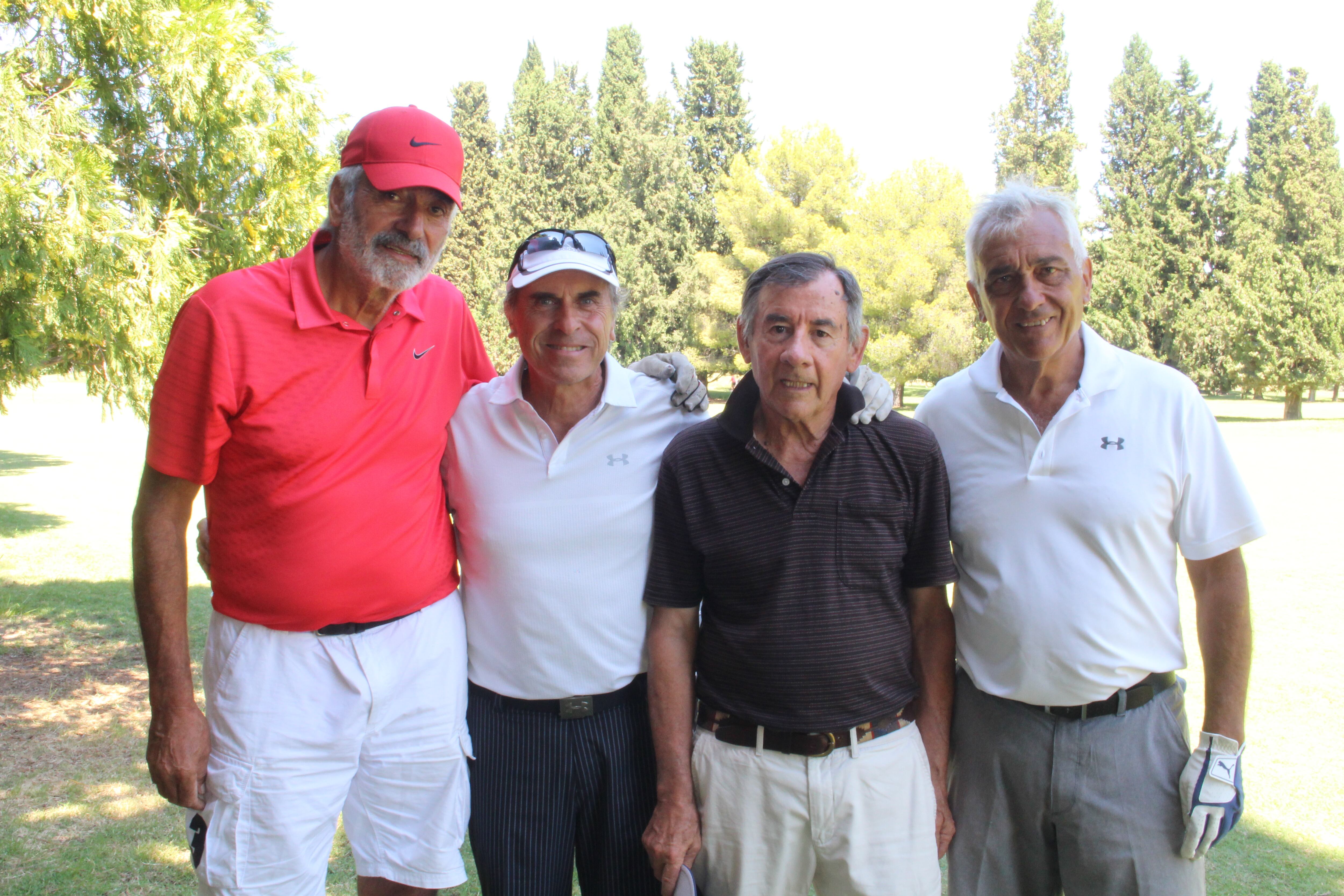 Pedro Villanueva, Marcelo Rodríguez, Héctor Uano y Edgardo Stallocca.