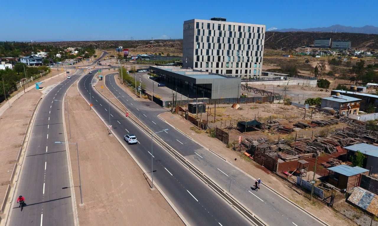 El tramo inaugurado es conocido como la rotonda de Chacras. 