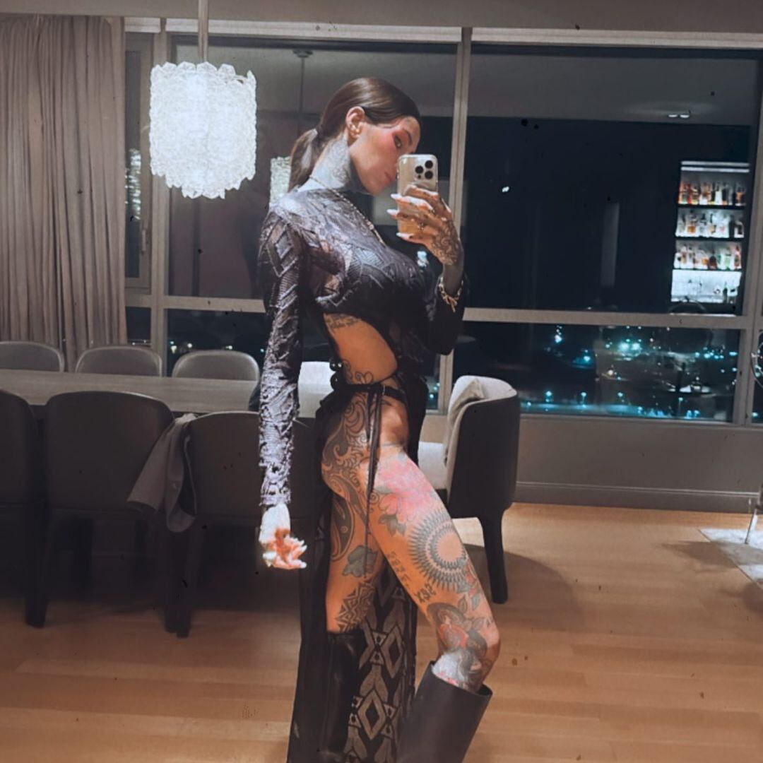 Cande Tinelli se la jugó con un vestido de fiesta que se llevó todas las miradas