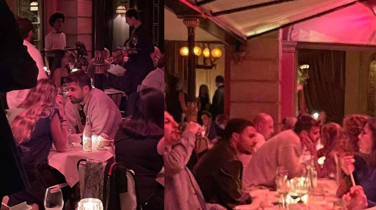 Las fotos de Piqué y Clara en el restaurante favorito de Shakira