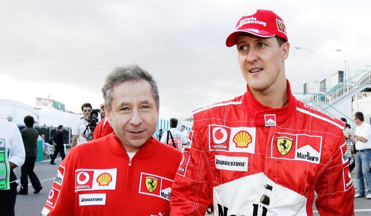 Jean Todt, presidente de la Federación Internacional del Automóvil, dio detalles de cómo es su actual relación con Michael Schumacher.