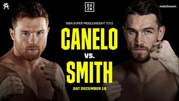 Canelo vs Smith, velada por título unificado.