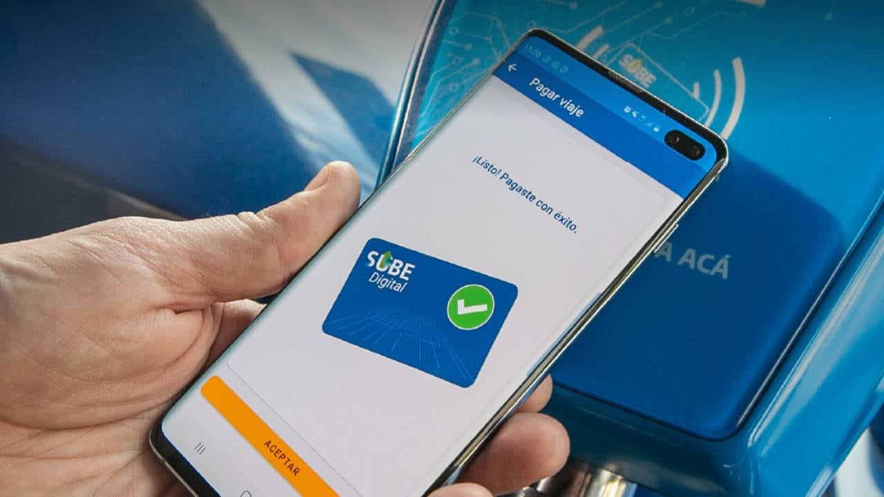 A partir de hoy se podrá pagar el micro con el celular con SUBE Digital: cómo funciona