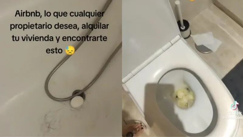 Las inquilinas se fueron y así dejaron parte del departamento. Foto: Instagram / @fit4all_ana