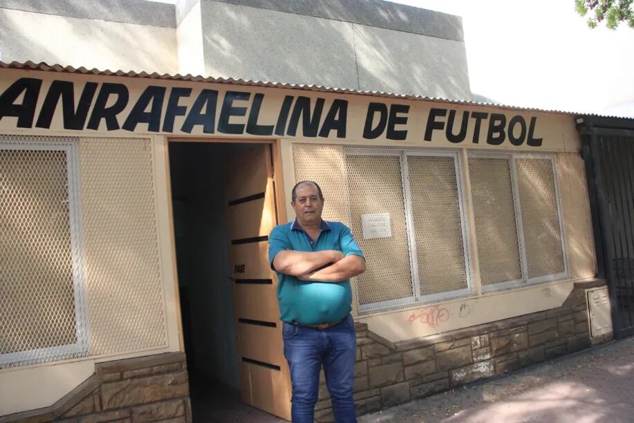 Alberto Pérez Gasul, presidente de la Liga Sanrafaelina de Fútbol