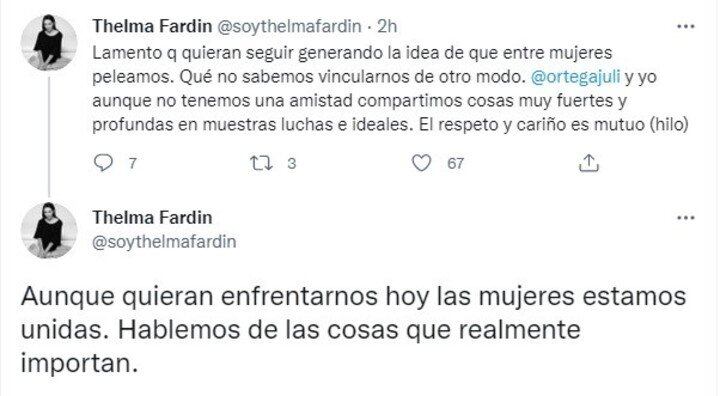 Redes de Thelma Fardín