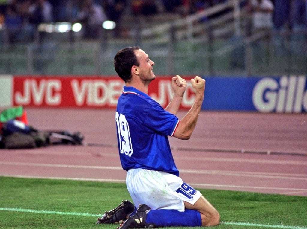 Salvatore Schillaci fue una de las figuras del Mundial Italia 90