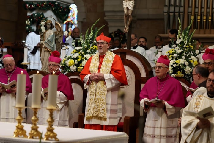 La Iglesia de la Natividad es una de las más antiguas del mundo en funcionamiento ininterrumpido. La estructura está construida sobre la cueva que la tradición señala como el lugar de nacimiento de Cristo, y es considerada sagrada por los seguidores del cristianismo. (Jerusalén) Foto: EFE