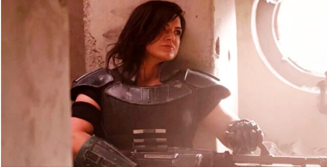 Gina Carano, en The Mandalorian