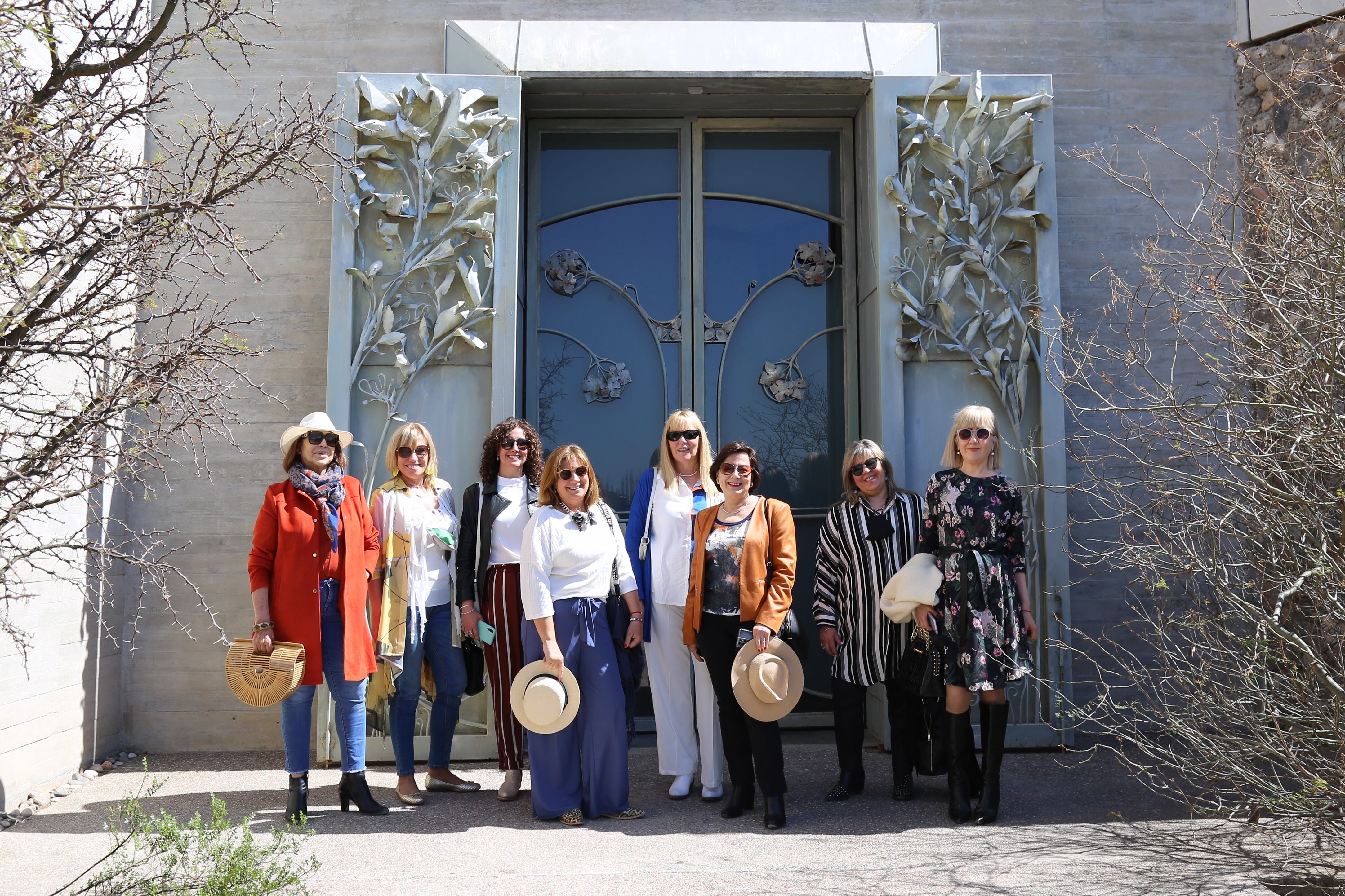 Susana Gaibazzi, Margarita Viel, Valeria Basualdo, Nancy López, Liliana Seggiaro, Cristina Pandolfi, Silvia Cervós y Fátima Villagra.