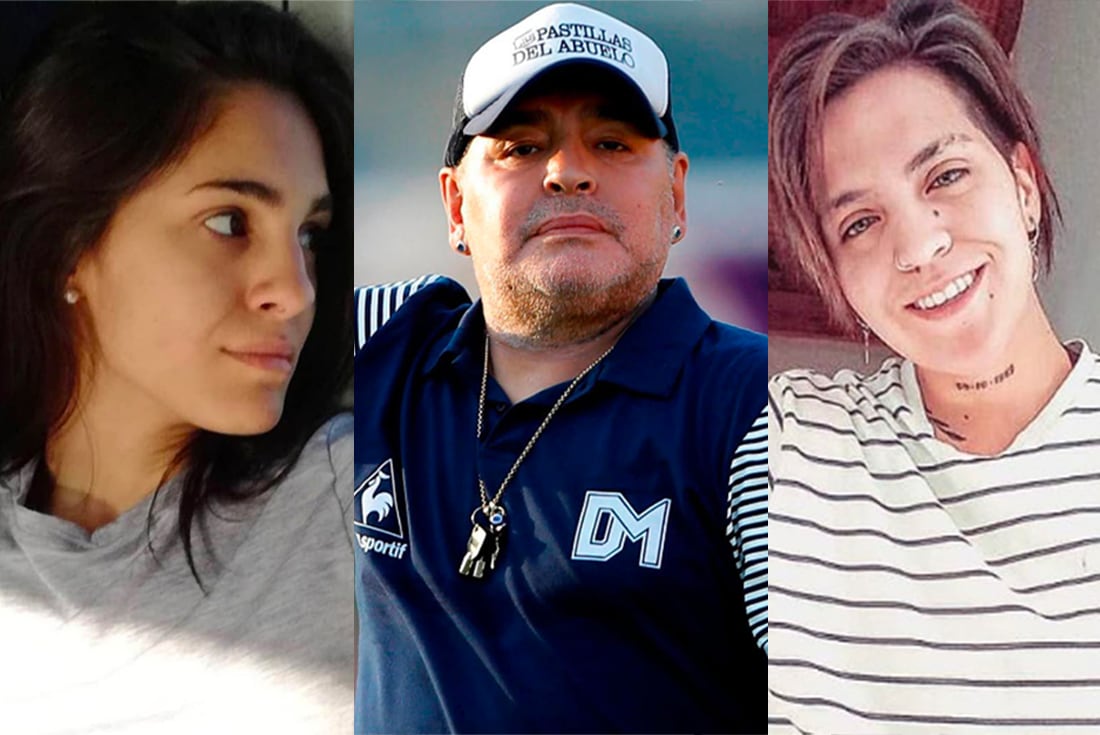 Magalí Gil y Eugenia Laprovittola creían ser hijas de Diego Maradona.