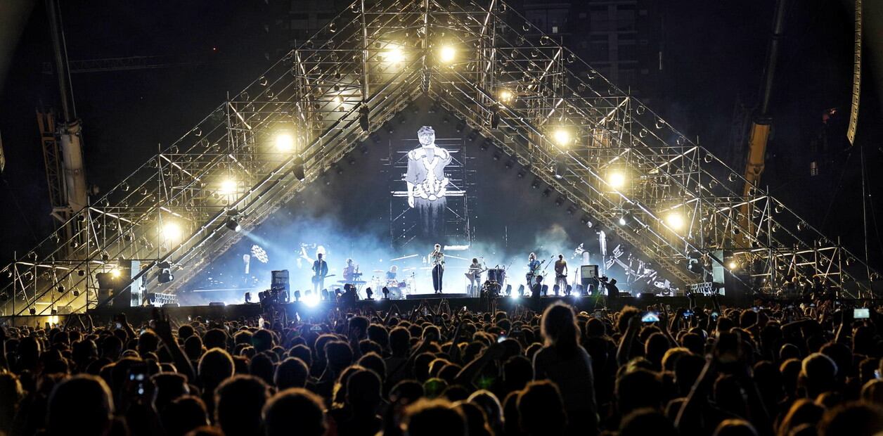 El último show en el Campo Argentino de Polo, en La Rural