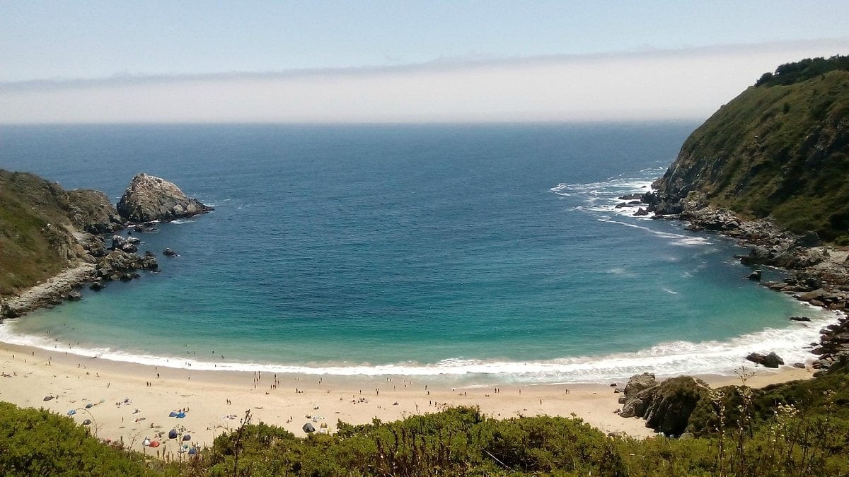 Playa Las Docas, Valparaíso.