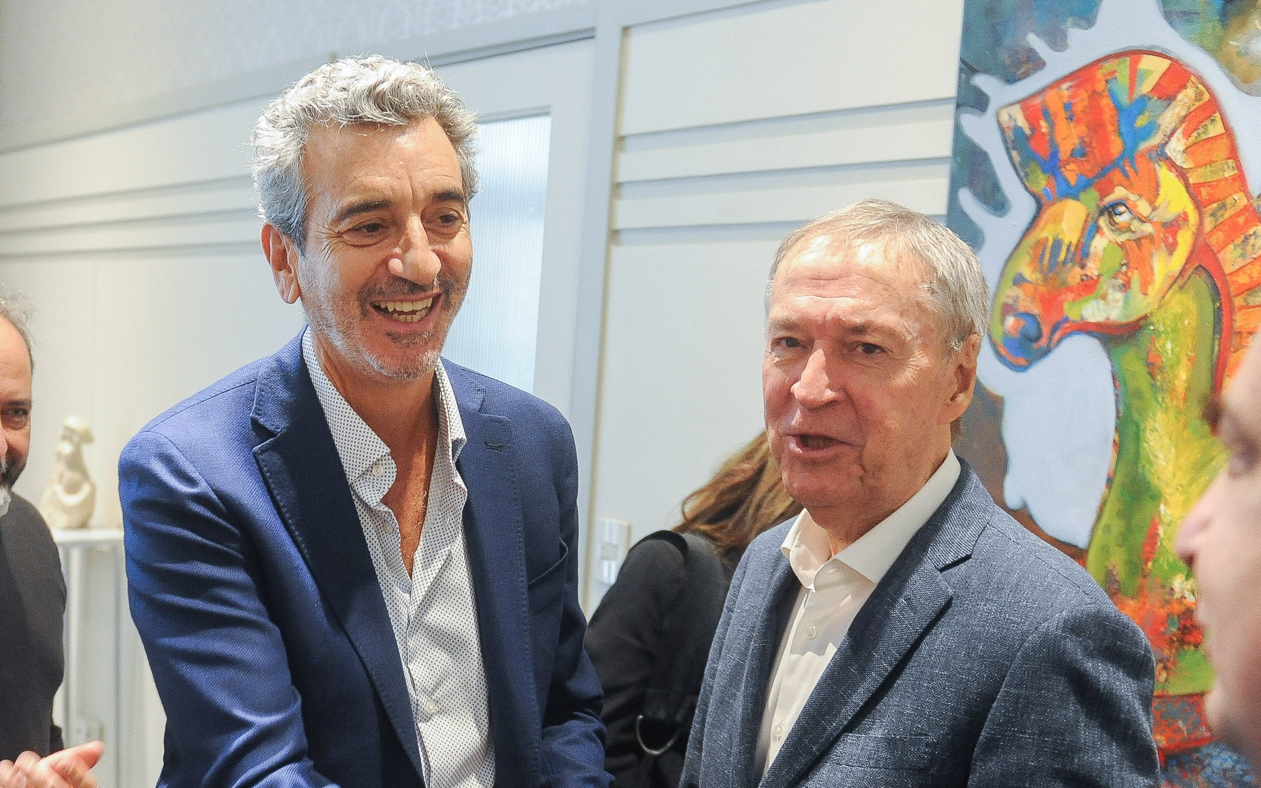 Juan Schiaretti junto a Florencio Randazzo
Foto prensa