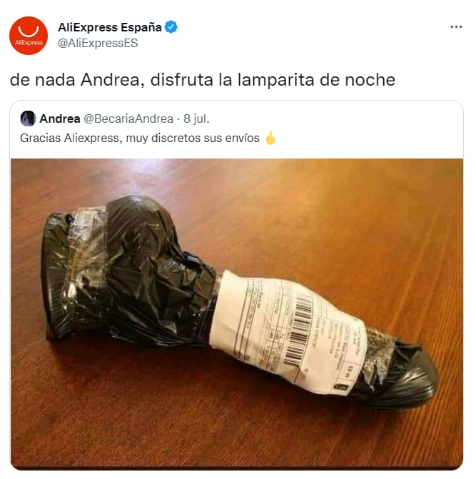 Twitter AliExpress