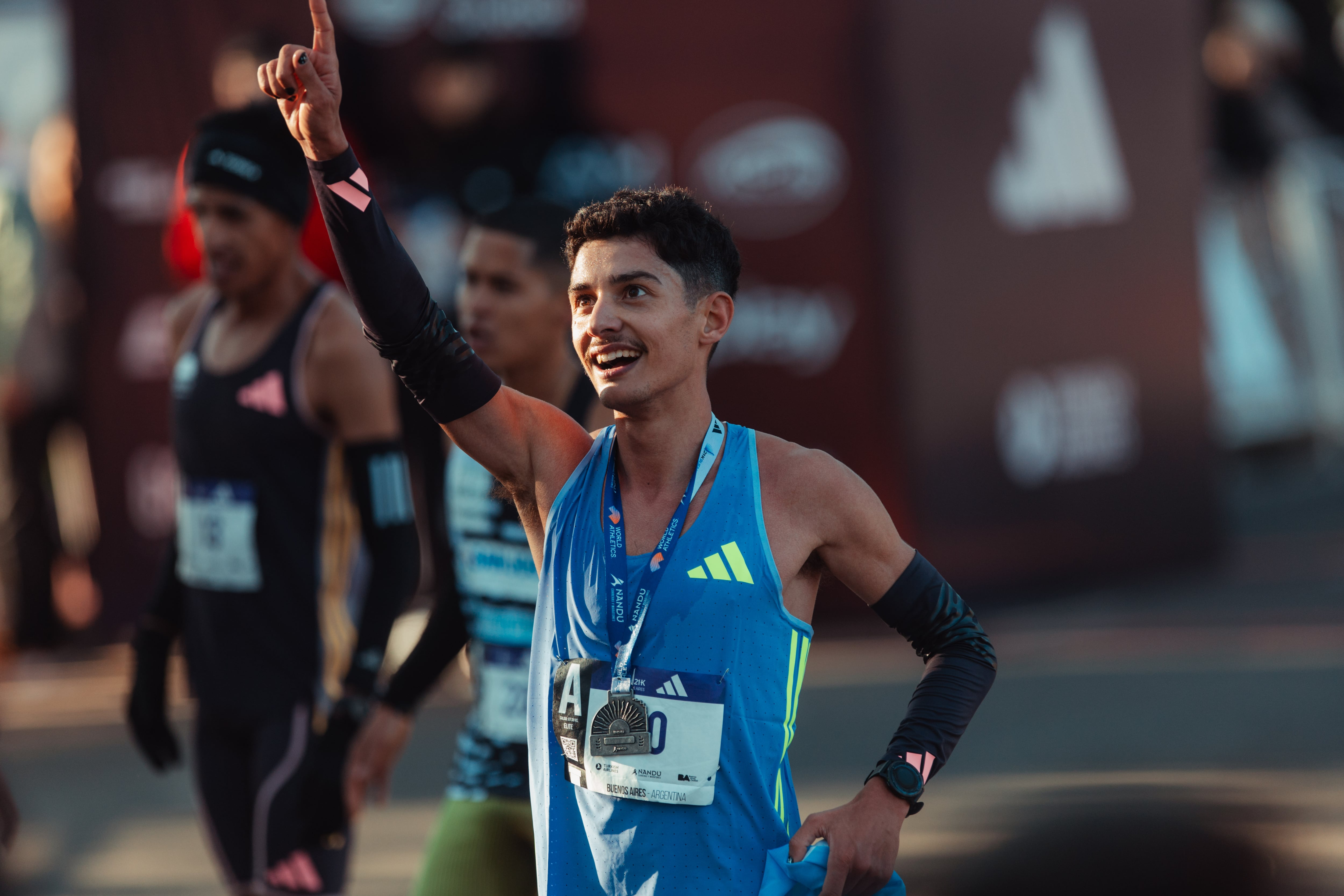 Erario desbordó felicidad tras el final de los 21K de Buenos Aires. 