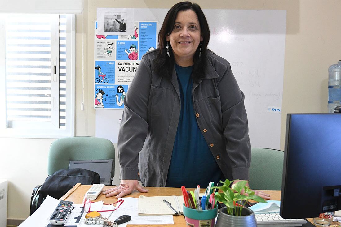 Mendocinas que inspiran.
Iris Aguilar, Jefa del Departamento Provincial de Inmunizaciones de la provincia de Mendoza