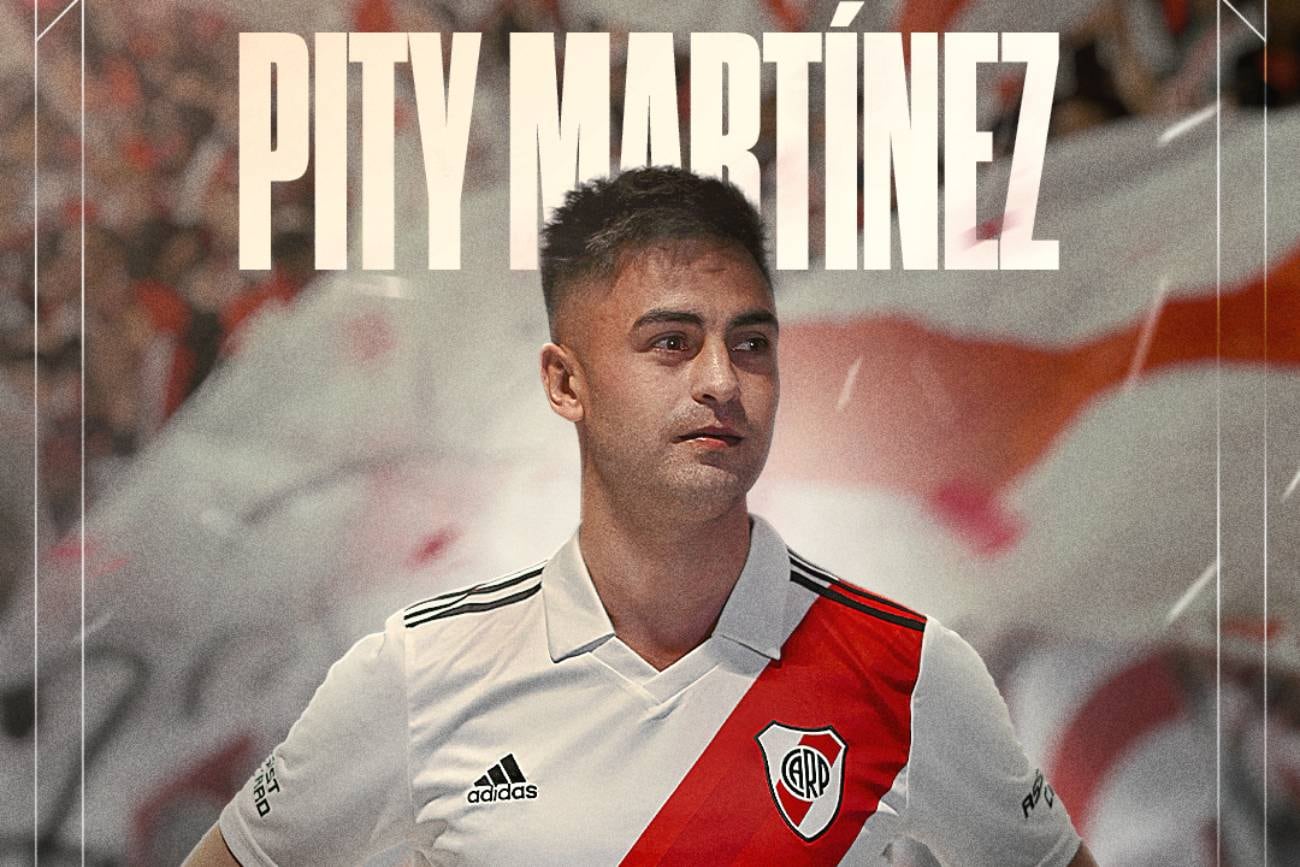 El anuncio de River para la llegada del Pity Martínez (River)