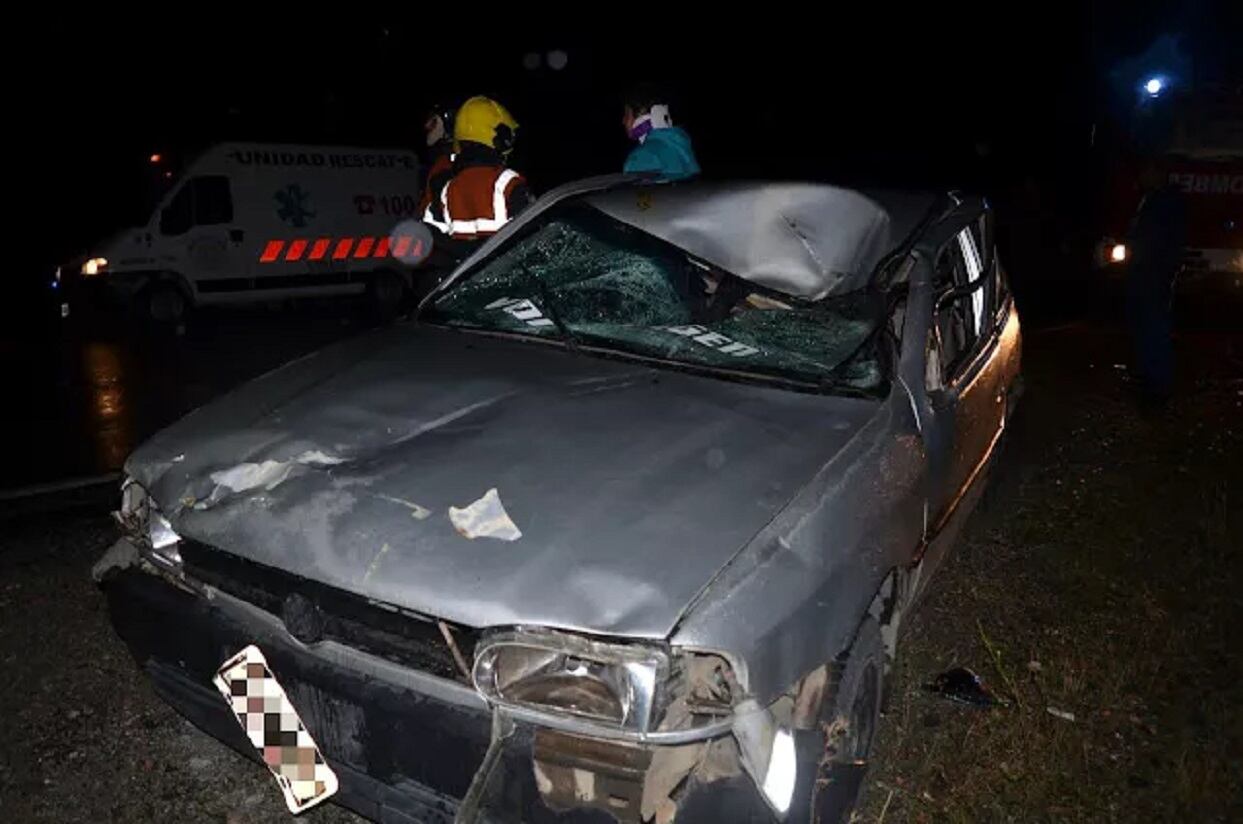 En pocas horas hubo un segundo choque en la ruta 40 por un caballo (Gentileza)