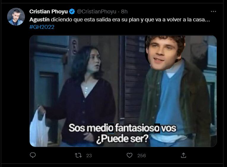 Los memes tras el picante cruce de Agustín y los panelistas del debate