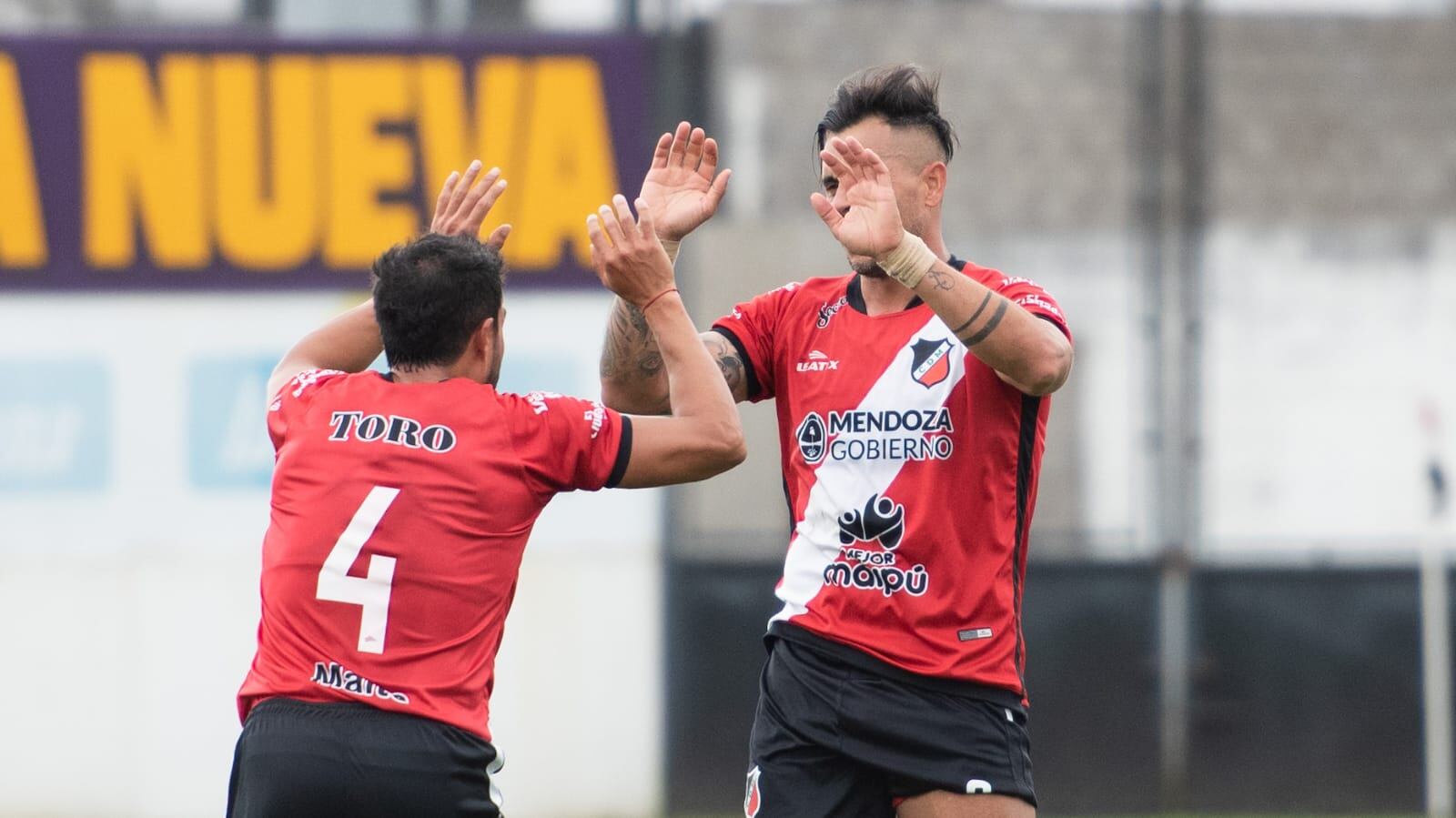 Gonzalo Parisi, autor del primer gol Cruzado. / Gentileza CDM.