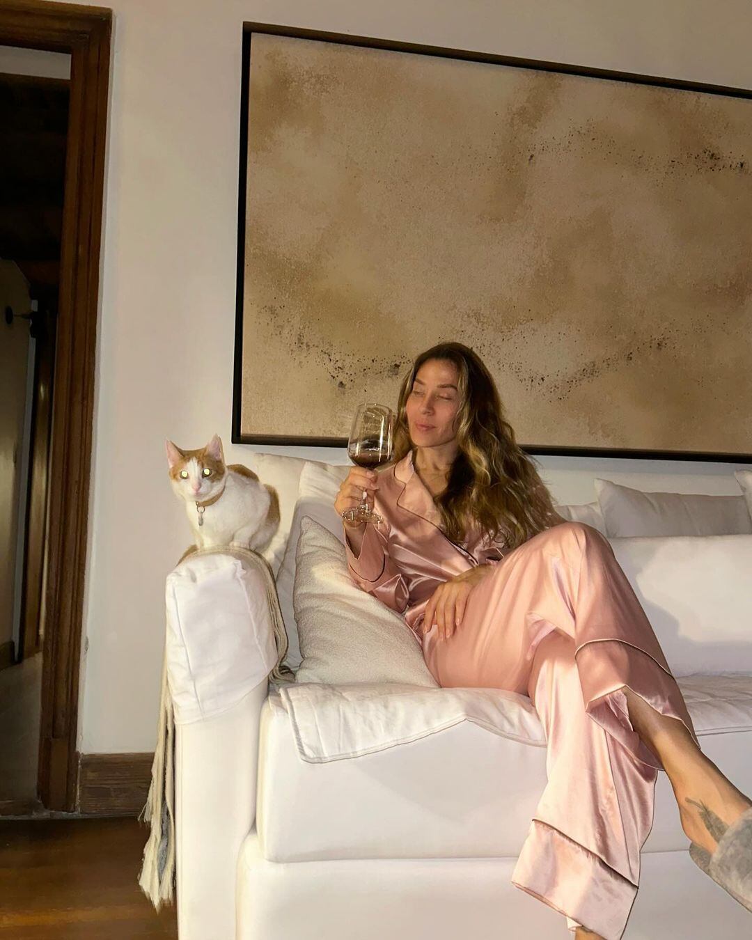 Así de increíble quedó la casa de Jimena Barón. Gentileza Instagram.