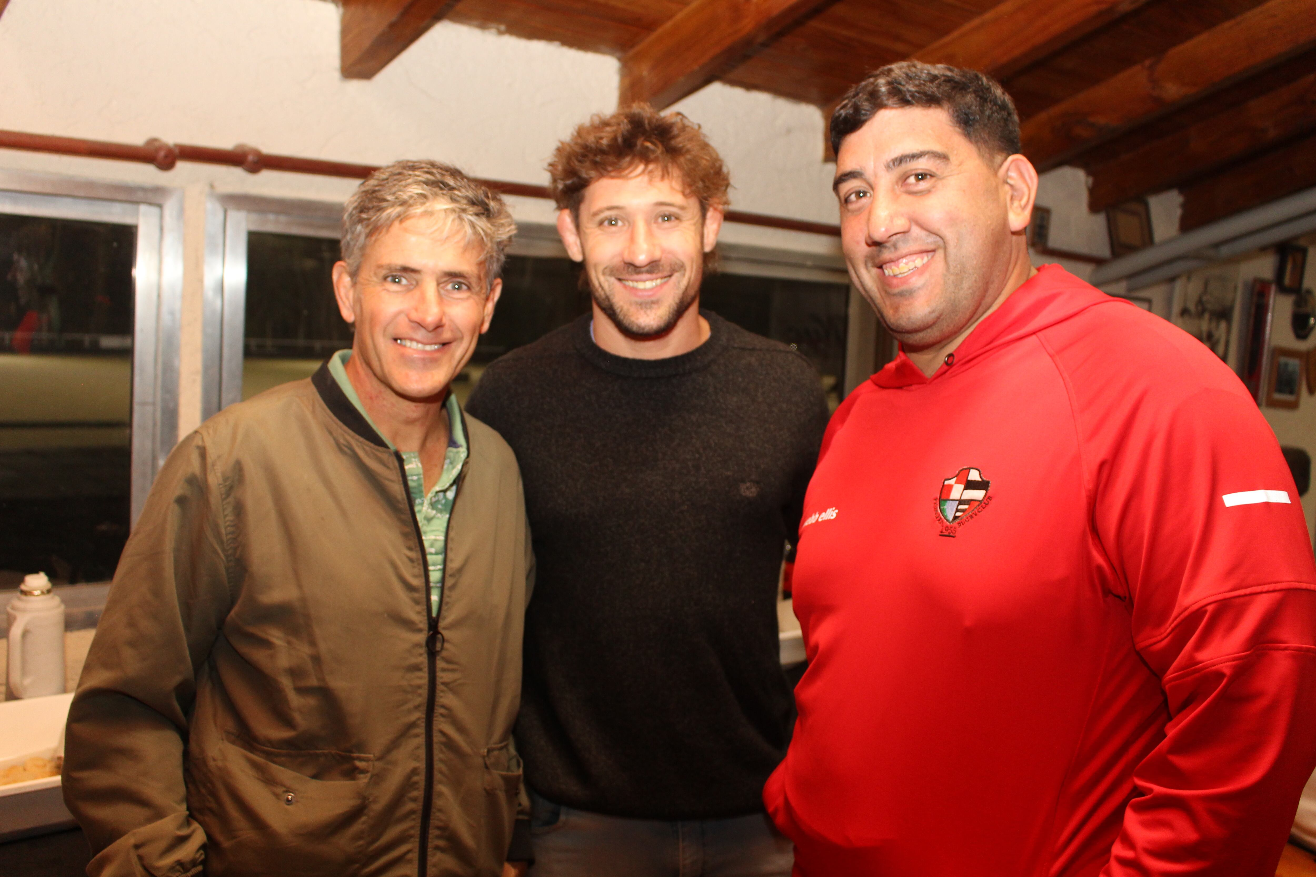 Alejandro Farina, Germán Gutierrez y Agustín Peppi.