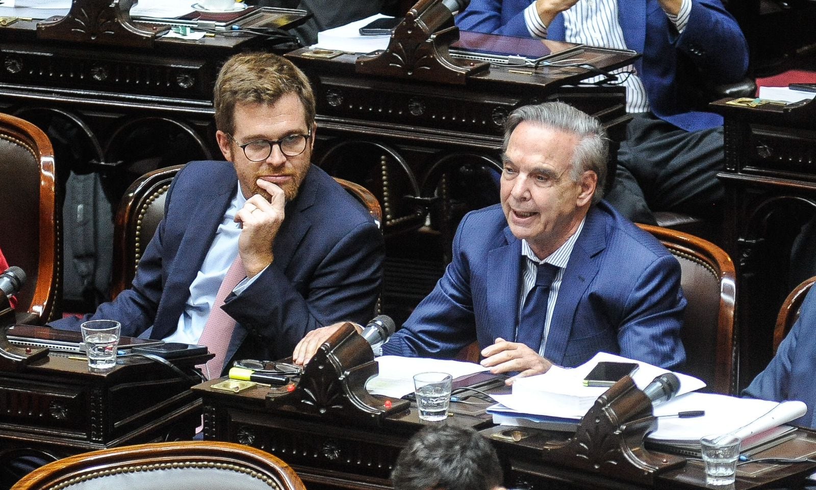 Miguel Ángel Pichetto, jefe del bloque de Hacemos Coalición Federal. Foto: Federico Lopez Claro