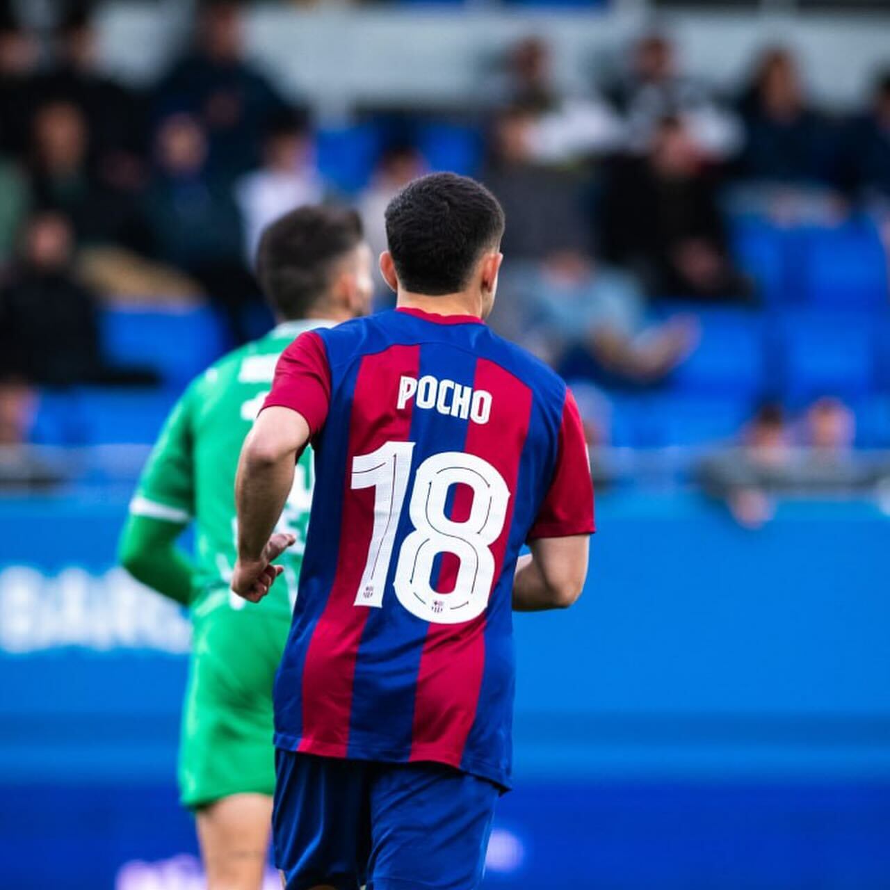 Lucas "Pocho" Román, jugador argentino del Barcelona