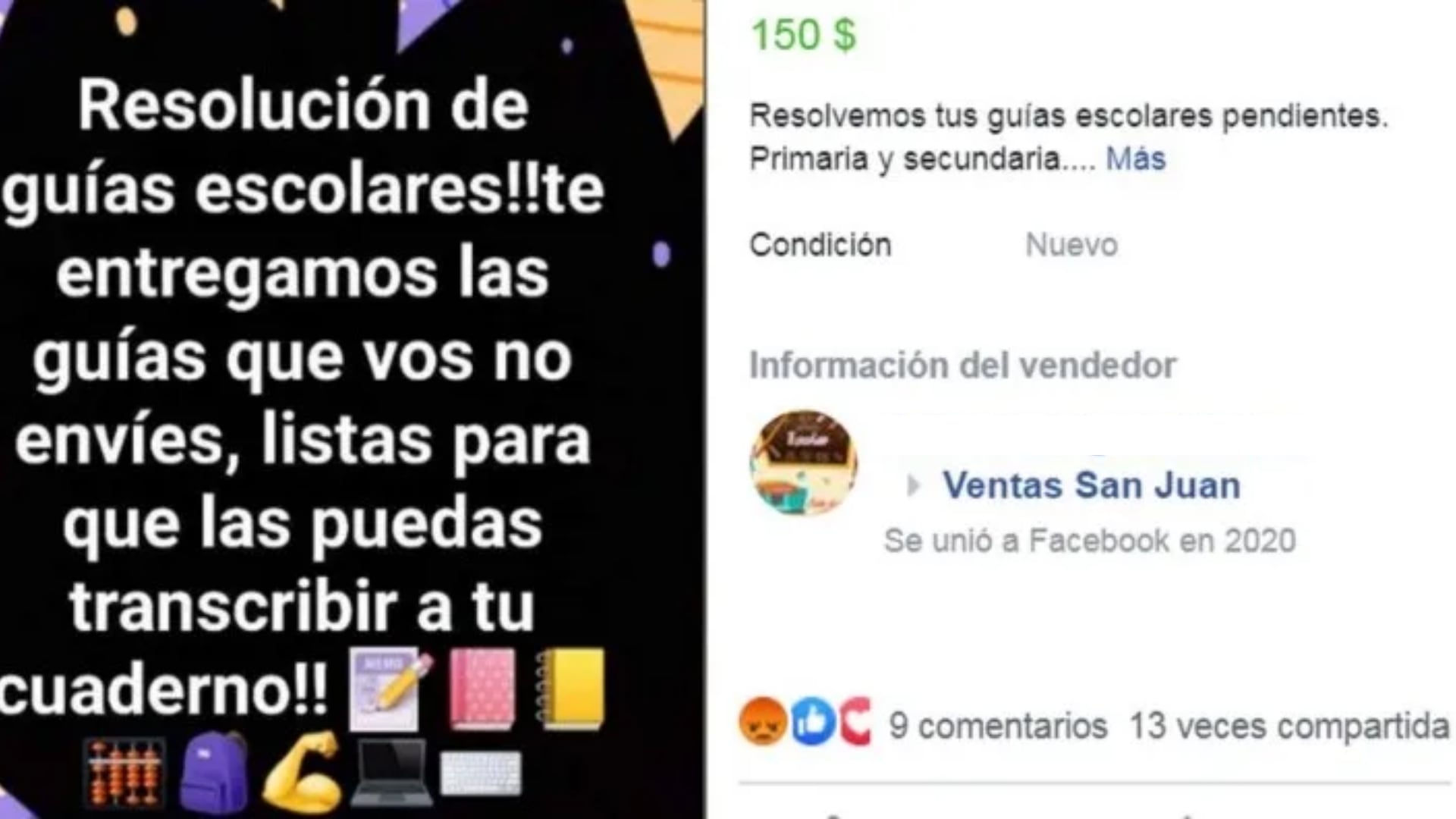 Los precios van desde los $150 y $200 pesos.