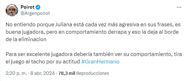 El desafortunado comentario de Furia desató una ola de críticas negativas en redes sociales