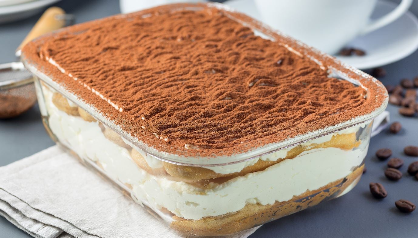 La actriz contó sus secretos para hacer un rico Tiramisú