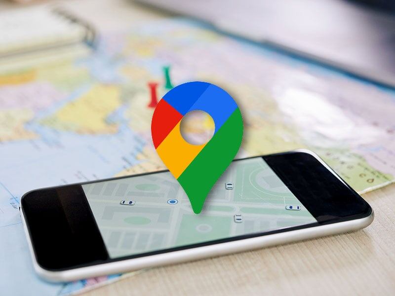 Google Maps. Logo.